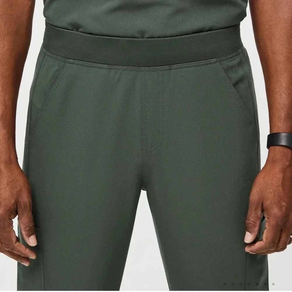 NEW Figs Axim Cargo Scrub Healthcare Uniform Drawstring Waist Pants Size S Tall